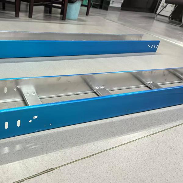 50mm-150mm Aluminum Ladder Tray Non Flammable Fire Resistance 100mm-1000mm Width