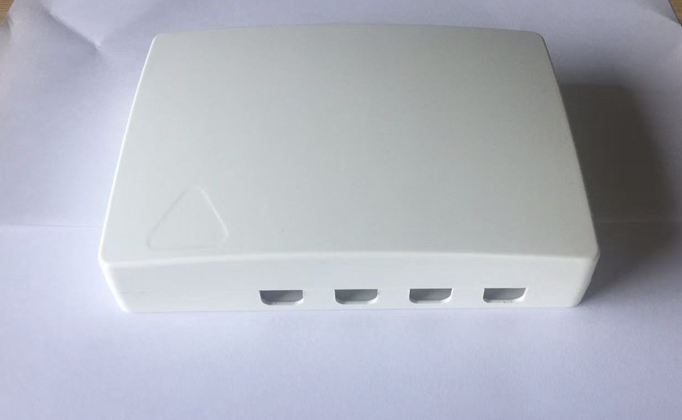 4 Core Fiber Rossette Box With SCAPC Conector And Pigtail