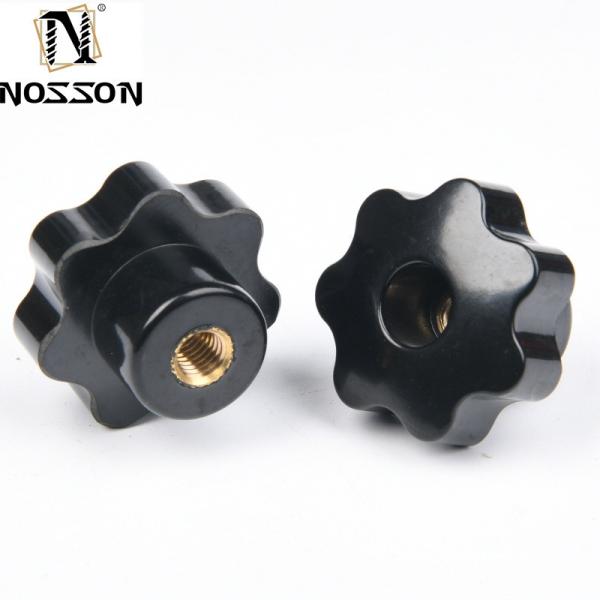 Black Oxide Finish Healthcare T-Head Plastic Knob for Easy Clamping and Tightening in Automotive Industry