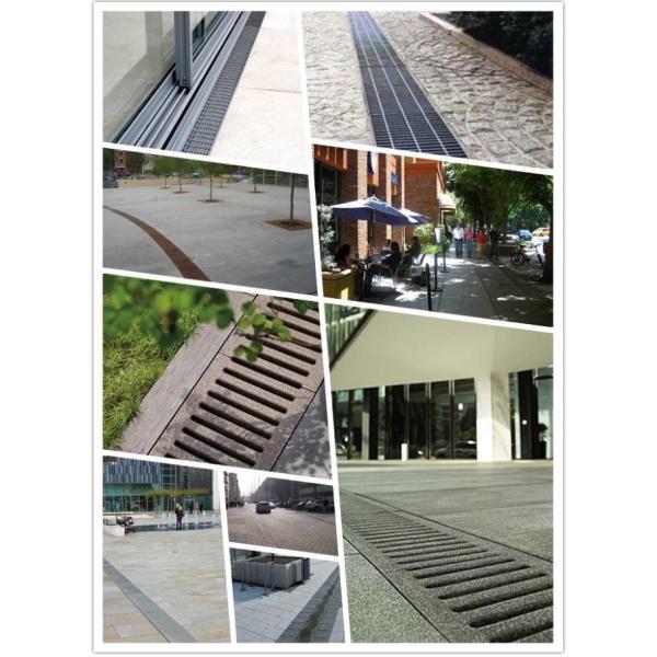 Пластиковый канал дренажного канала А15/полипропилена с решеткой коня Гальваньцзыед