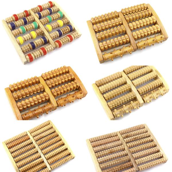 Foot Massager Care Tool Wooden Roller for Foot Care and Reflexology Depend on Type
