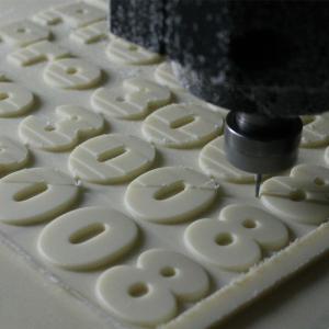Plastic ABS Rapid CNC Prototyping Parts With Deburring Sanding Surface Finish