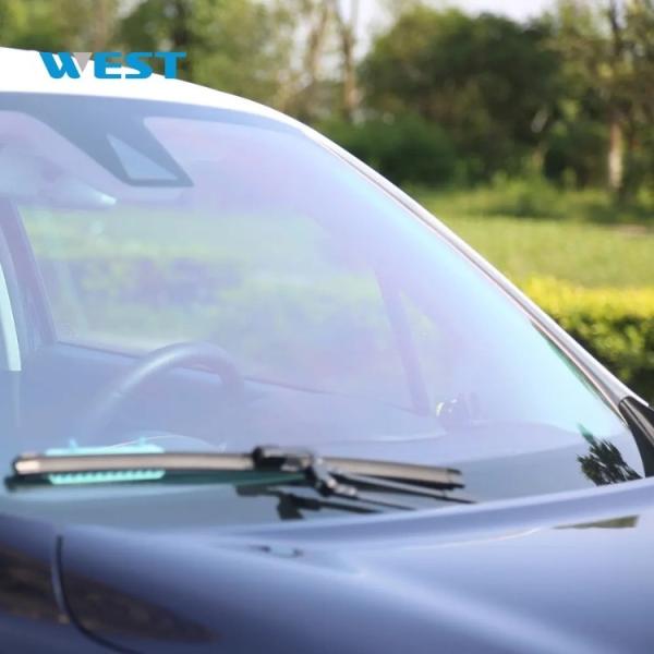 Films de teinture de vitres de voitures à contrôle solaire vert foncé auto-adhésif avec vision ultra claire