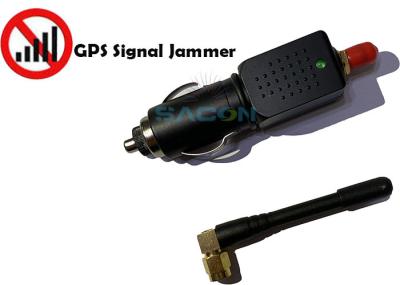 Automobile Mini Cell Phone GPS Jammer Anti 1575MHz GPSL1 Tracking Cigar Lighter