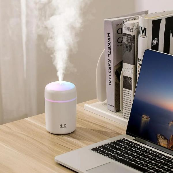 Customer Logo Mini Ultrasonic Atomizer USB Air Humidifier for Home Hotel Car School