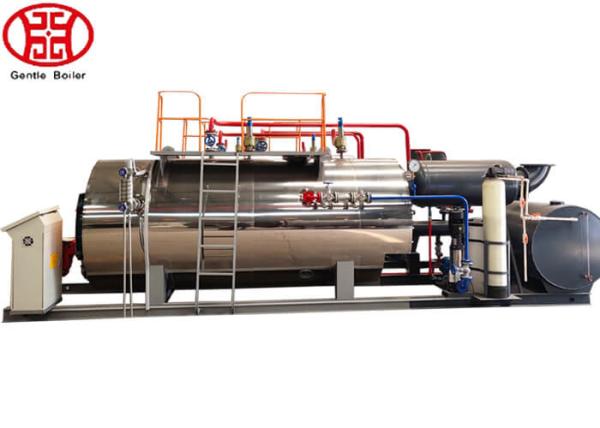 Fuel Oil Wetback 3 Pass Steam Boiler For Milk Processing Plant Easy Operation