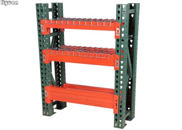 Flexible Wire Heavy Duty Industrial Racking , Wire Mesh Pallet Rack Shelving