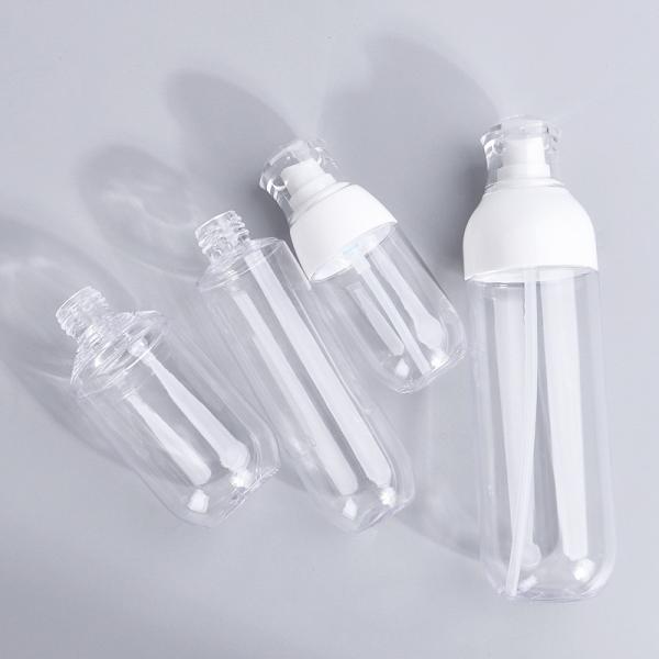 Round Small Travel Plastic Lotion Pump Bottles For Thick Cream Hand Cream 30ml 5ml 100ml 150ml 180ml