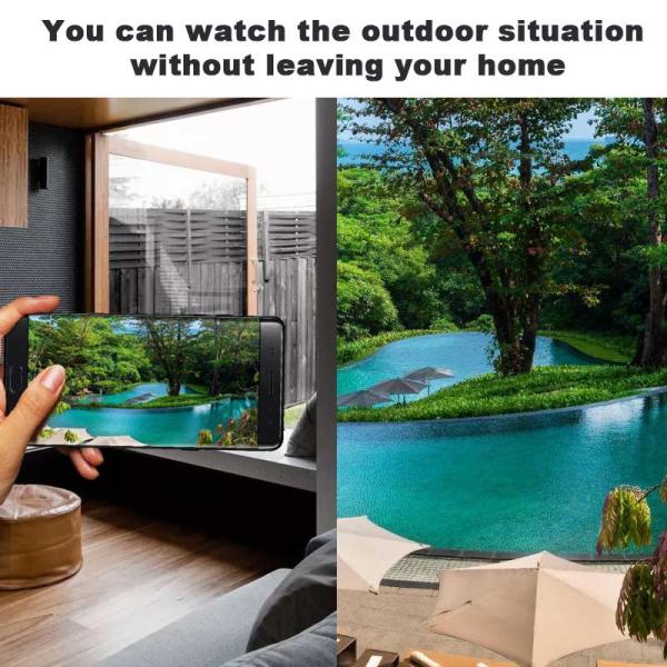 Waterproof 1080P Solar Power IP Camera Outdoor Security Camera