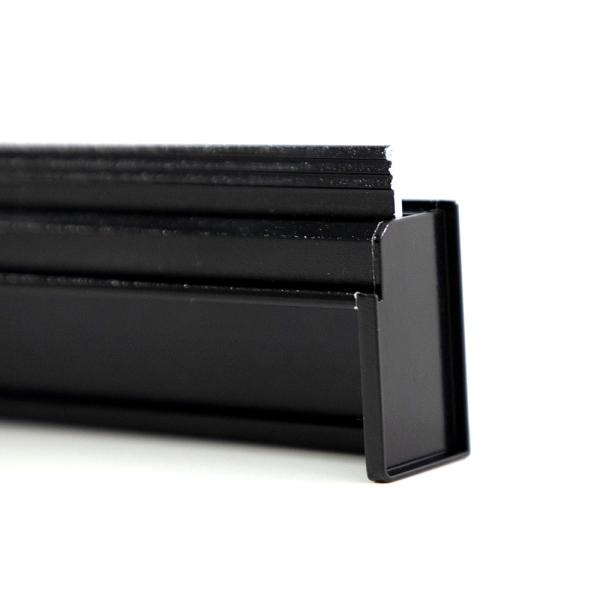 Las manijas ocultadas cuadrado del tirón del gabinete ennegrecen el grueso de 18m m para la sala de estar