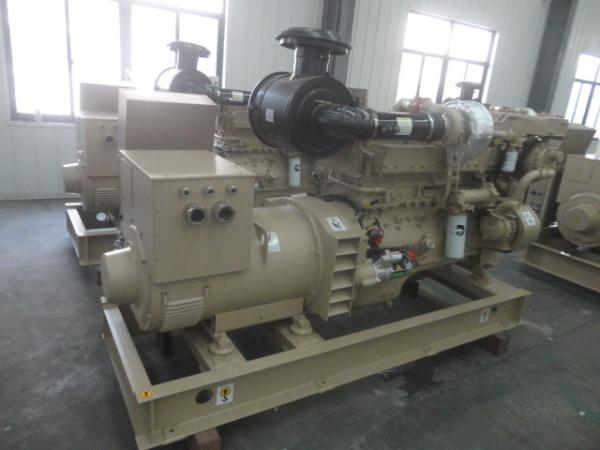 consumo de combustível da unidade diesel marinha do estojo compacto do grupo de gerador 400KW/500KVA baixo