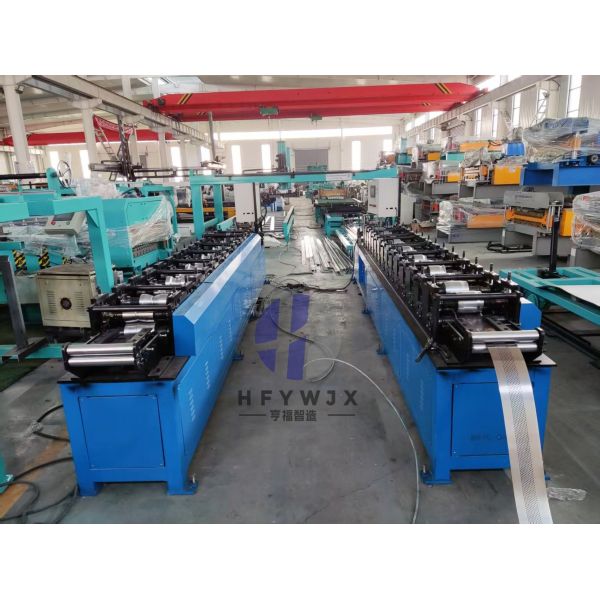 4kw Automatic Color Steel Rolling Shutter Forming Machine PLC Control System