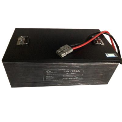 Waterproof IP56 120Ah EV Battery Pack 72 Volt Lithium Ion Battery
