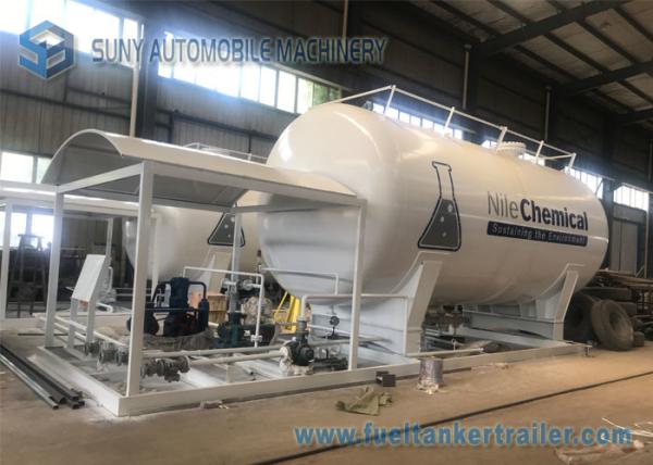 Professional LPG Tank Trailer Skid Station For Refilling LPG To LPG Cylinder