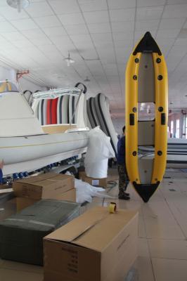 Inflatable Fishing Kayak  For Single Person , Better View Transparent Canoe Kayak