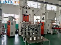 Machine de fabrication de conteneurs en feuille d'aluminium entièrement automatique de 80 tonnes 5 cavités