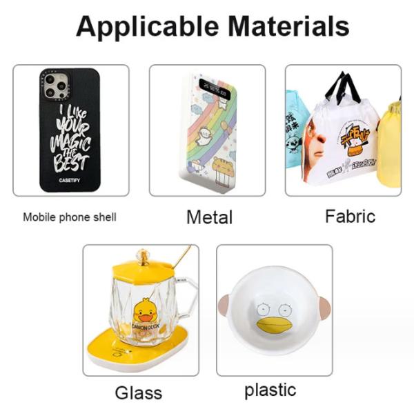 FCOLOR Uv Dtf ab Film Roll 30cm*100m A3 DTF Cup Wrap ab PET clear Sticker Film for Uv Dtf Printer