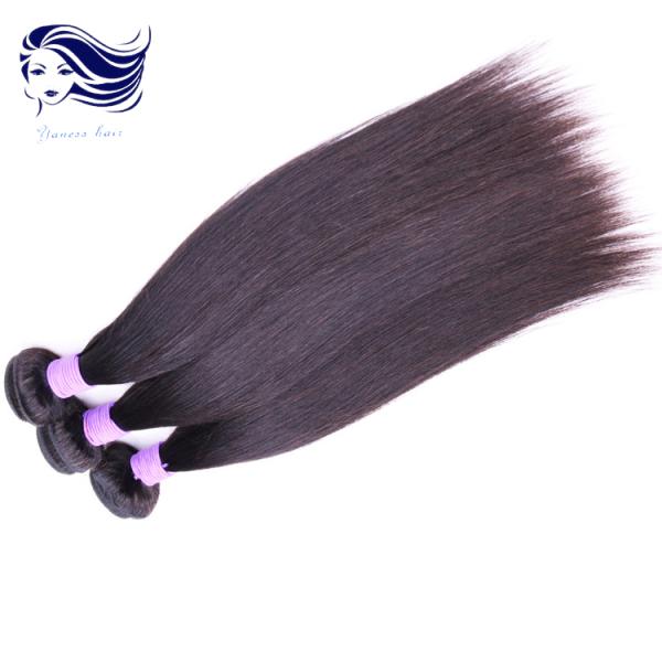 10 Inch Virgin Peruvian Hair Extensions , Peruvian Straight Hair Bundles