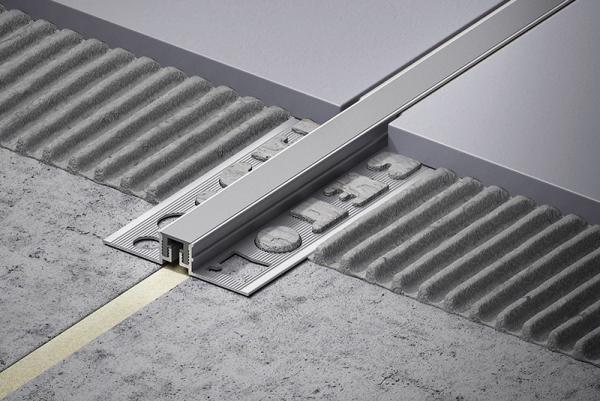 Aluminum Alloy Movement Joint Wood Floor And Tile Finishing Closing