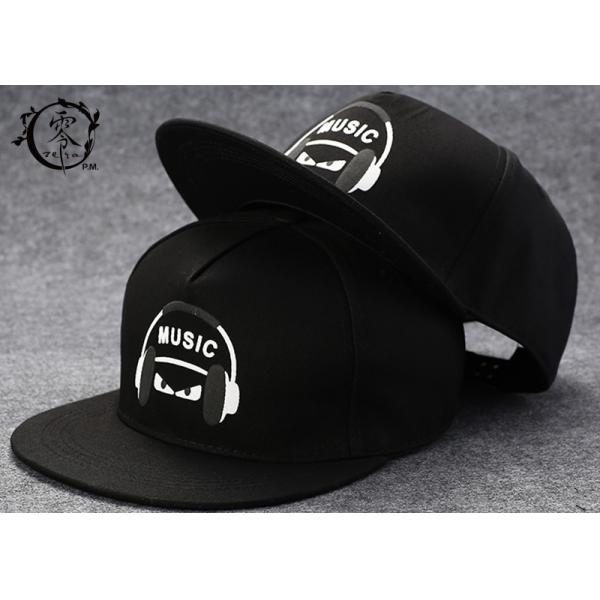 Running Workouts Outdoor Activities Printed Headwear , Embroidery Logo Polyester Sports Caps