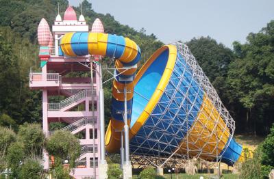 A melhor corrediça de água da fibra de vidro do divertimento da qualidade do parque da água da aventura do Aqua