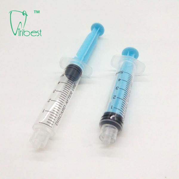 5ml Disposable Plastic Dental Syringe For Dental Cleaning