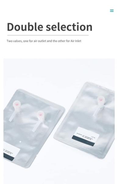 Gas Sampling Bags,Aluminum Foil Air Sample Bags 0.1~15L For Gas Collection And Storage