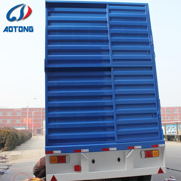 3-Axle 40T Livestock Fence Cargo Trailer Cattle Livestock Mini Semi-Trailer for Farm