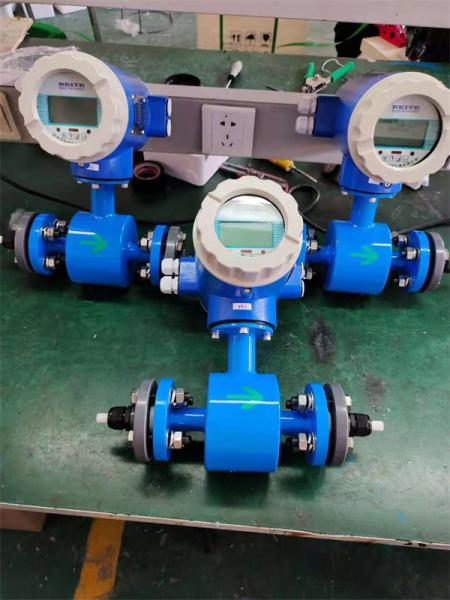 Hygienic Electro Sanitary Magnetic Flow Meter Detector For Food Processing