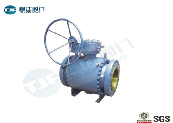 Flange End Trunnion Ball Valve , API 6D Three Piece Ball Valve 2 - 42