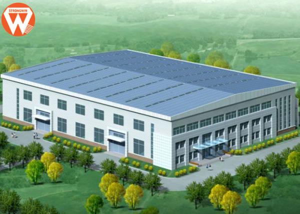 Prefab Two Story Steel Structure Warehouse For Feed Mill Industry