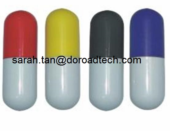 Plastic Capsule Shaped USB Flash Disks, Cheap Real Capacity USB Pen Drive