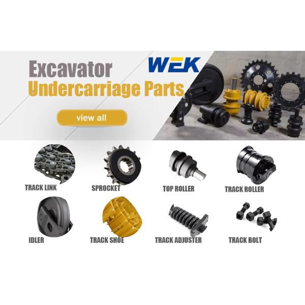 OEM Excavator Undercarriage Parts Excavator Carrier Roller Top Roller 2kg