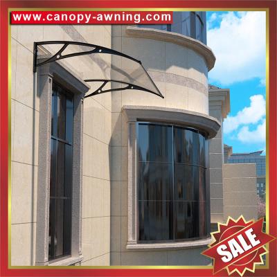 excellent diy polycarbonate awning canopy shelter with cast aluminum bracket arm support for door window