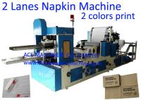 1/6 machine fois de papier de soie de soie de serviette de 30x30cm