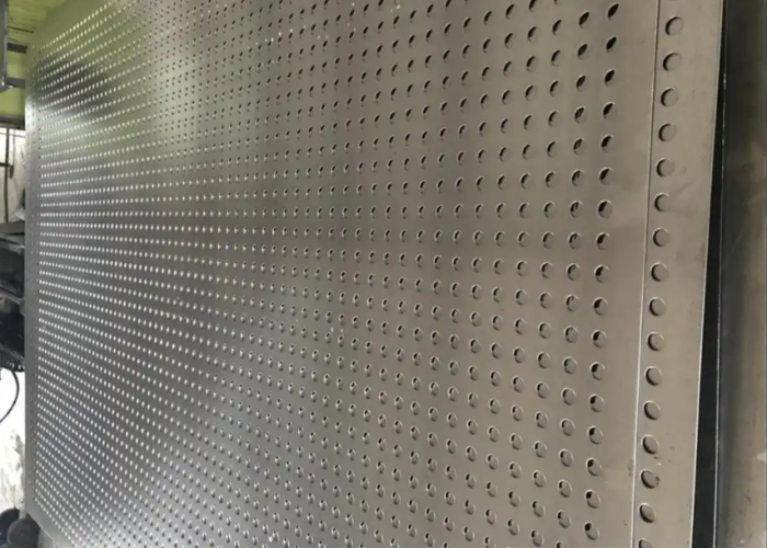 Customizable Perforated Steel Mesh For Ventilation Security And Architectural Design