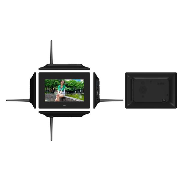 China Factory 7 Inch Video Download Bulk Frameo Android Wifi Digital Photo Frame