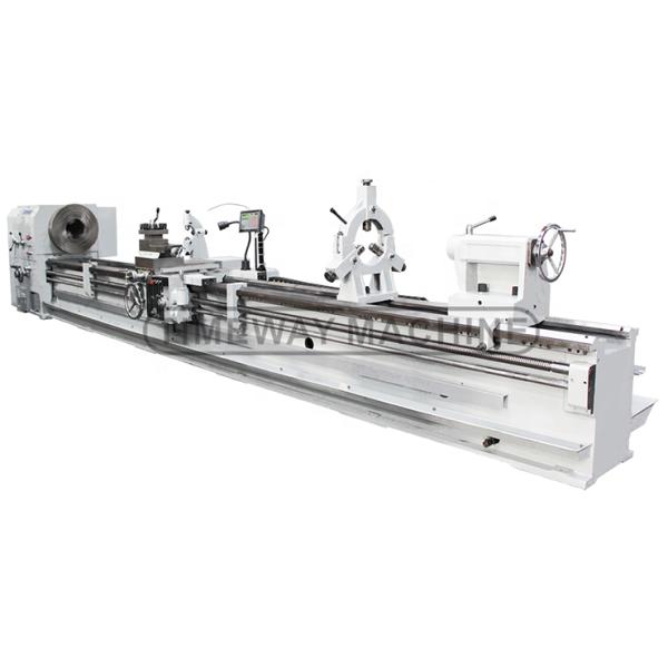 Horizontal Normal Lathe Q-280F Heavy Duty Pipe Threading Tool with Large Spindle Bore