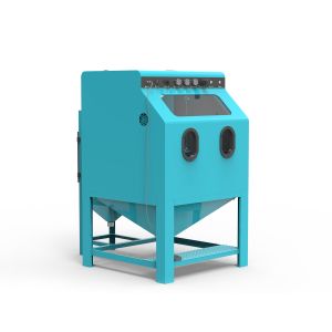 220V 50HZ Wheel Sandblasting Machine 1000mm Industrial Sandblasting Machine