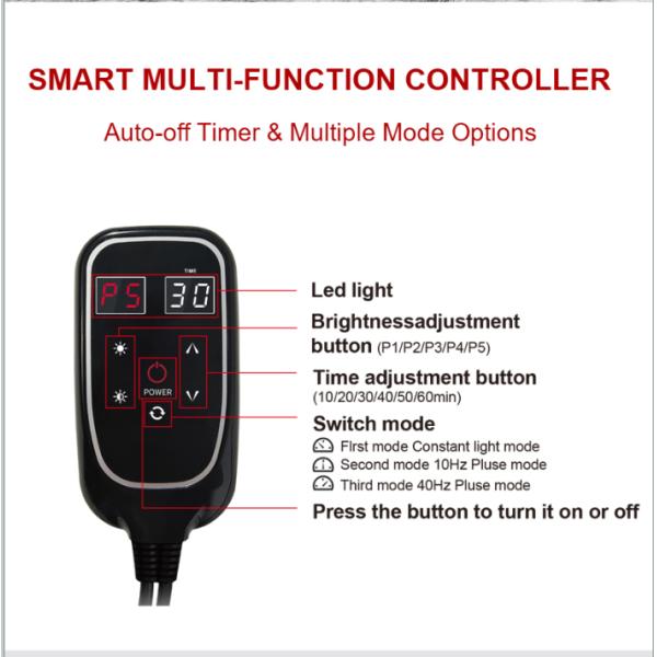 LED Beads Red Light Pad 660nm / 850nm Red Light Therapy Heating Pad