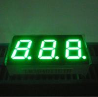 Triple Digit Pure Green 7 Segment LED Display Common Cathode