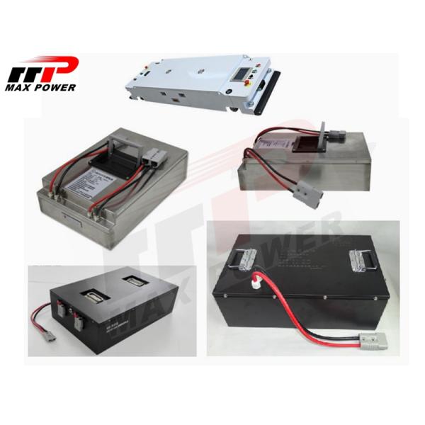 AGV Forklift battery pack Lithium LiFePO4 Battery 48V 500Ah 48500F RS485 Long Life Cycles