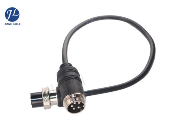 Automotive Rear View Camera Cable , 5 Meter 4 Pin Mini Din S Video SVHS Cable For TV DVD Lead 5M