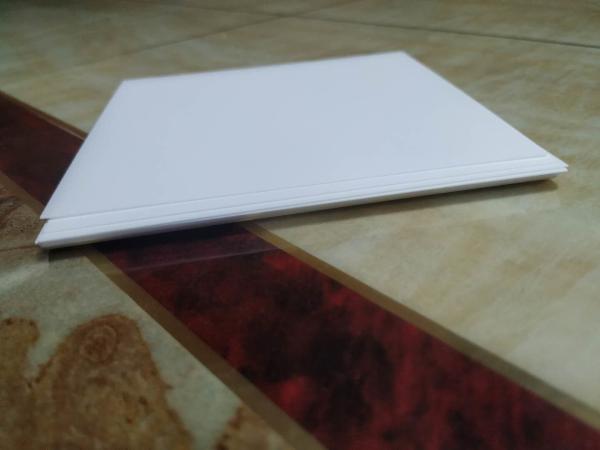 feuilles en céramique de l'alumine AL2O3 de l'épaisseur 95% de 0.25mm