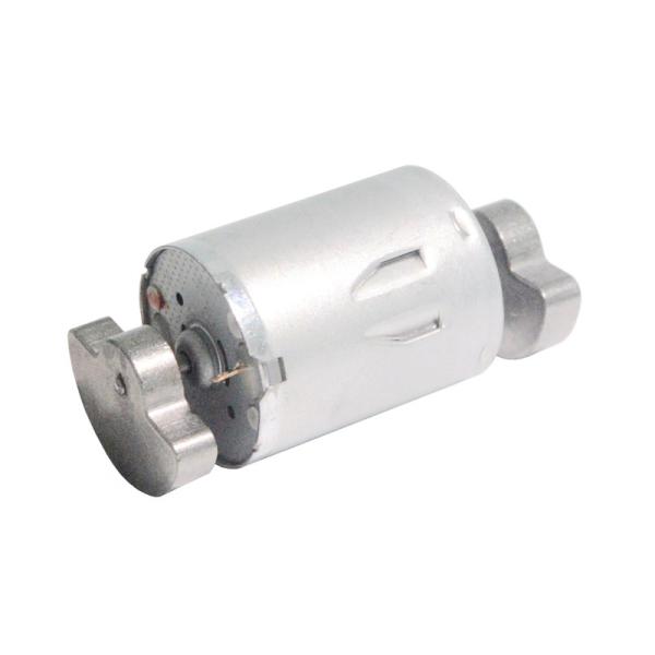 Do motor duplo da C.C. da vibração do eixo 370 de 24MM torque alto 6V 12V 24v 6000rpm