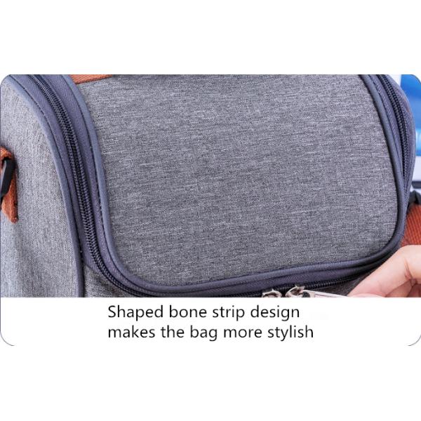 La comida campestre al aire libre del papel de aluminio aisló el bolso 7L de Tote Lunch Bag Insulation Cooler