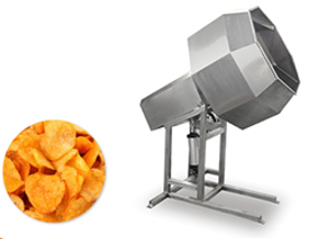 380V 50HZ Potato Chips Production Line , Electric Heat And Control Potato Chips Line
