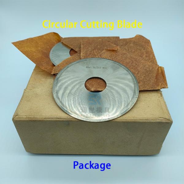 Blade de coupe circulaire externe CNC Tube Machine de coupe sans puce Parties HSS Blade de coupe