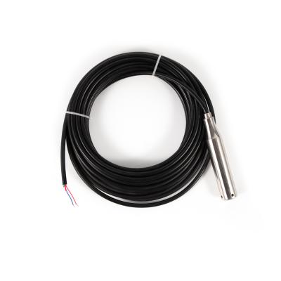 24VDC Sensor de nível submersível 0 - 10mA Faixa de temperatura de saída -20°C~+80°C