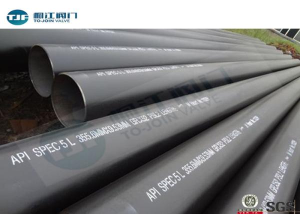 API 5L X 52 PSL1 Welded Steel Pipe , Oil Industry Carbon Steel Line Pipe